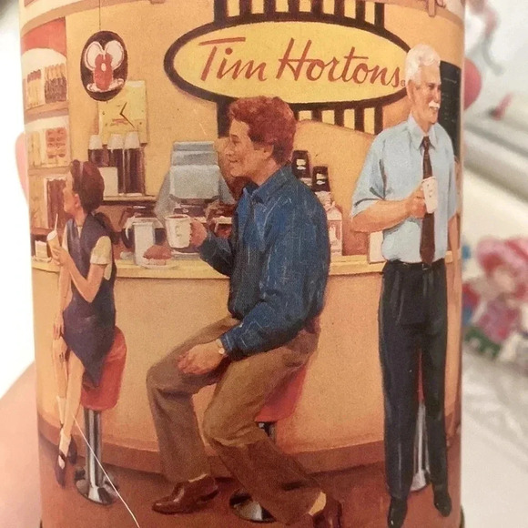 TIM HORTONS COFFEE ☕️ CONTAINER.  VINTAGE, Perfect Condition - Picture 7 of 7